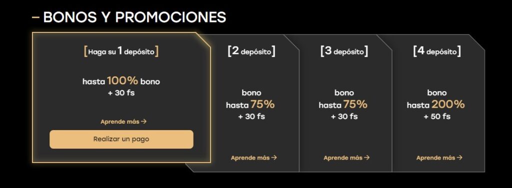 Bonos de casino Fairspin