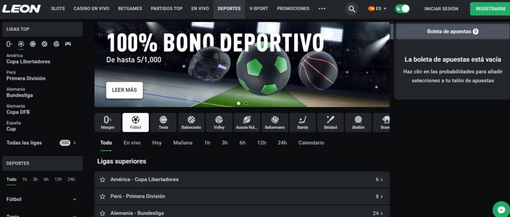 Leon sitio de apuestas deportivas