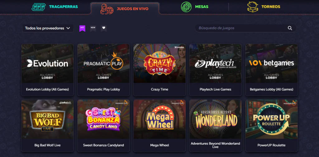 Casino en vivo Vavada